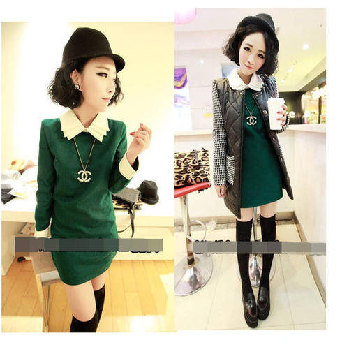 Elegant European Style Top/Dress (Available in Black only)